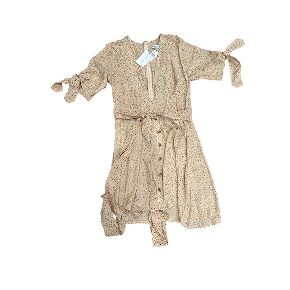 Faithfull the Brand Birgit Polka Dot Mini Dress Anthropologie - Picture 5 of 7